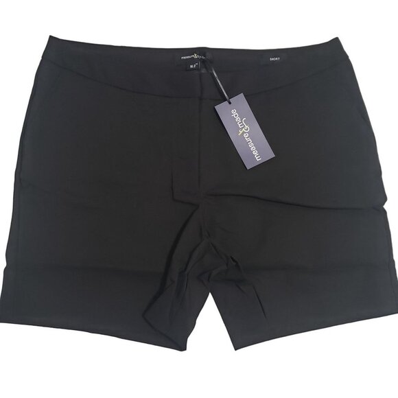 NWT Measure & Made 6" Short Short in Black - Size 16.2 - Picture 2 of 6